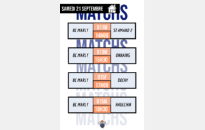 Info matchs domicile