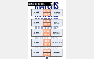 Info matchs domicile