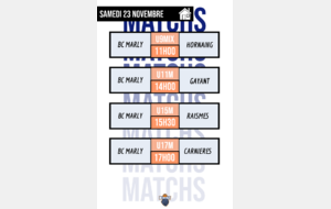 Info matchs domicile